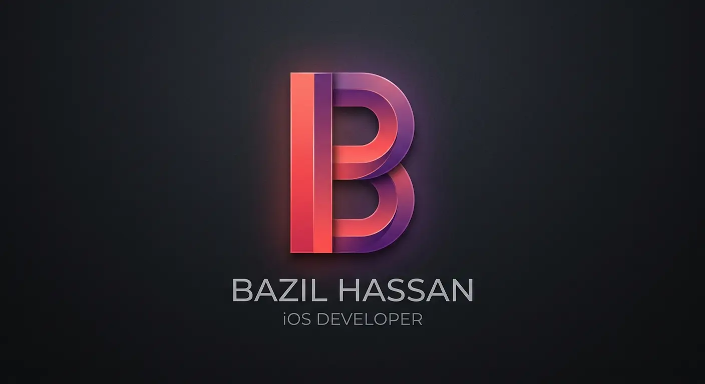 Bazil Hassan — iOS Developer brand identity
